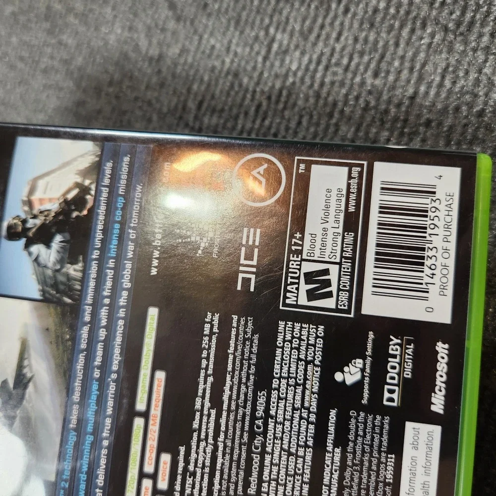 Battlefield 3 -- Limited Edition (Microsoft Xbox 360, 2011) CIB‎